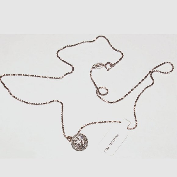 Park & Buzz - Sterling 925 Silver - Radiance Necklace Aurora - Picture 3 of 9